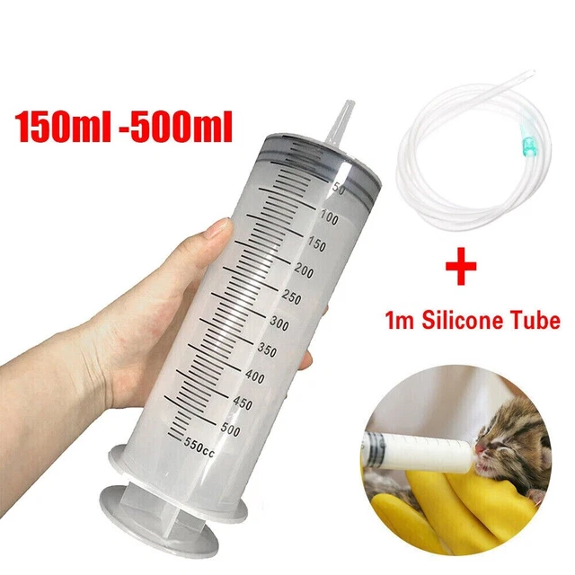 150ml-500ml Einwegspritzen Liquidspritzen Kapazität Einlaufpumpöl mit Schlauch 3