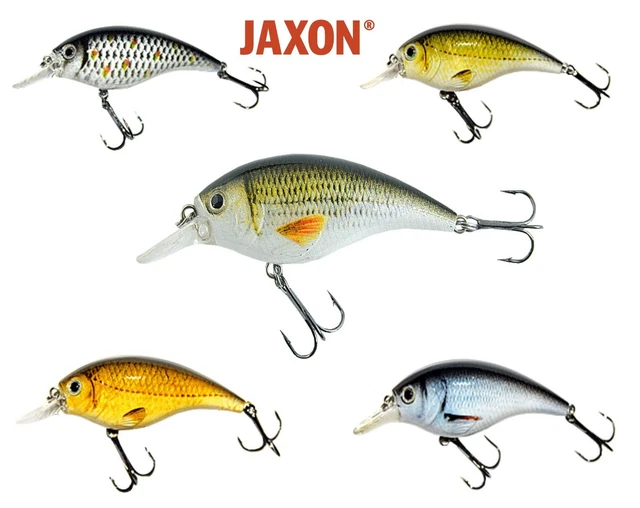 Jaxon Wobbler Fat Raubfischköder Barsch Hecht Zander Köder Kunstköder Crankbait