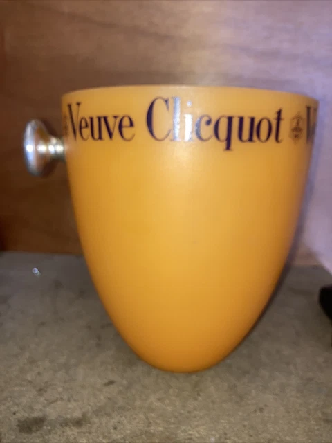 Seau à Champagne Vintage Veuve Clicquot – Orange Collection, état Superbe