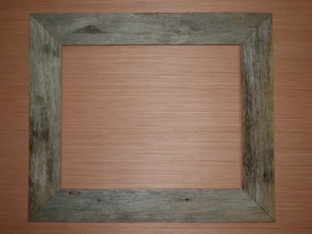Picture Frame - One of a Kind Rustic Weathered Reclaimed Oak Barn Wood 16" x 20"