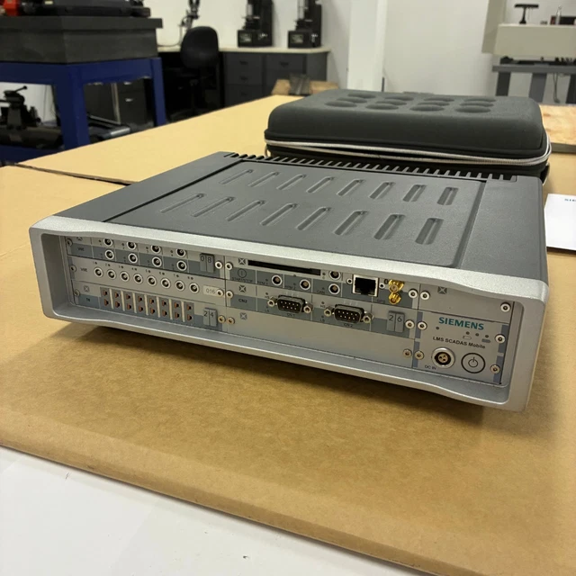 SIEMENS LMS SCADAS Mobile + Extensive ICP® Sensor Suite & Cables | Used ...
