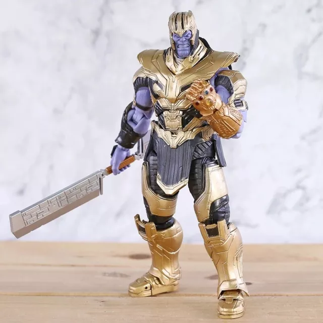 SHF Marvel Avengers Endgame Thanos 18cm PVC Action Figure NEW NO BOX