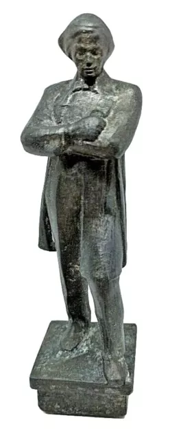 N. Chernyshevsky Russian philosopher writer of the USSR metal statuette bust.