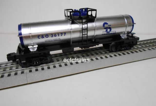 Lionel 36177 Chesapeake & Ohio C&O Single Dome Tanker From 2123010 Freight Set