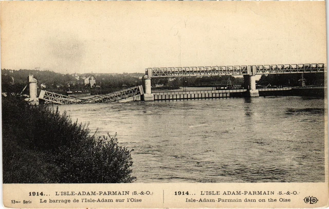 CPA L'Isle Adam Le dam de l'Isle Adam (1317523)