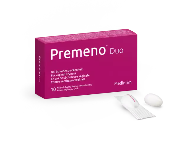 Premeno Duo - Vaginalovula 10/30 St Revolutionäres Type Against Dryness