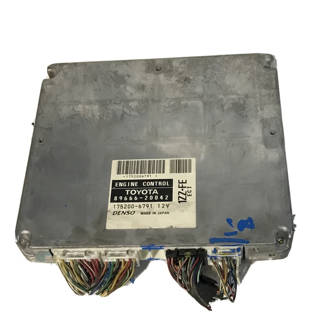 2001 Toyota Celica 1.8 A/T ECU Engine Computer Module ECM | 89666-20042
