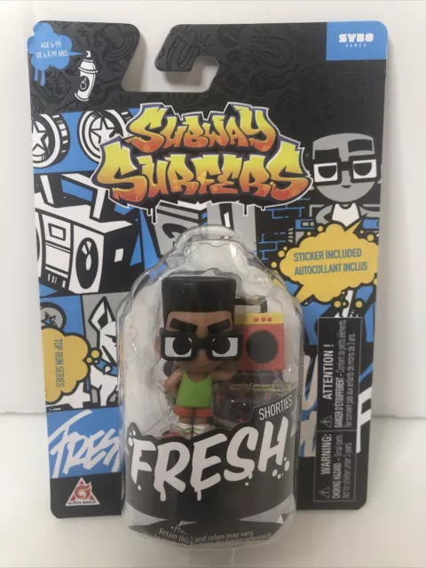 Subway Surfers Freestyle Fresh Shorties Top Run Series Figure