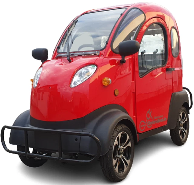 ElektroMobil ElektroAuto Frosch Quad Seniorenmobil KabinenRoller bis 25-45km/h