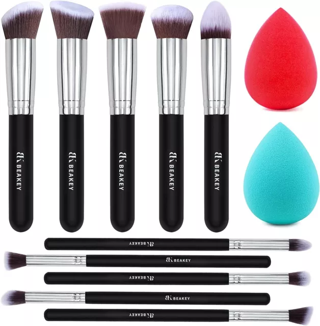 Pennelli Make up BEAKEY Premium Synthetic Set Di Pennello Da Trucco Fondazione C