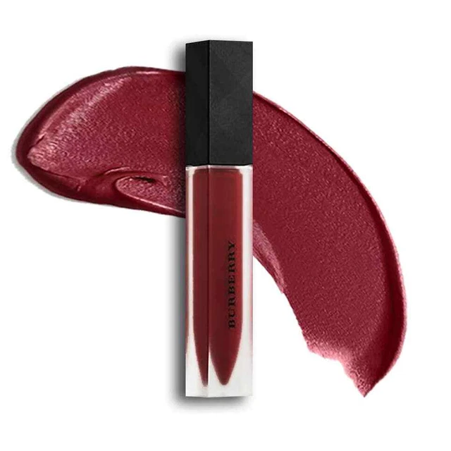 Burberry Burgundy Wine Liquid Lipstick Maroon Velvety Long Lasting Full Size