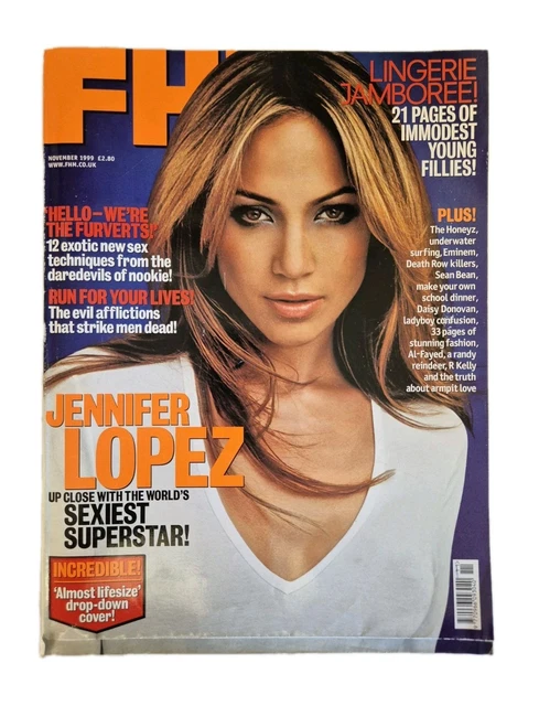 その他 FHM november 1999 Jennifer lopez FHM MAGAZINE NO 118 November 1999 Jennifer Lopez £10.00 - PicClick UK