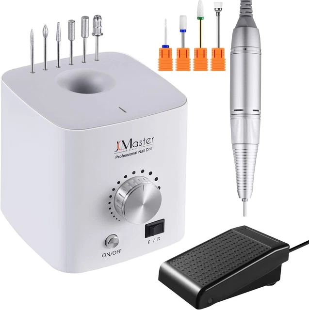 JCMaster Fresa Unghie Professionale 30000 Giri/Min per Manicure e Pedicure - ...