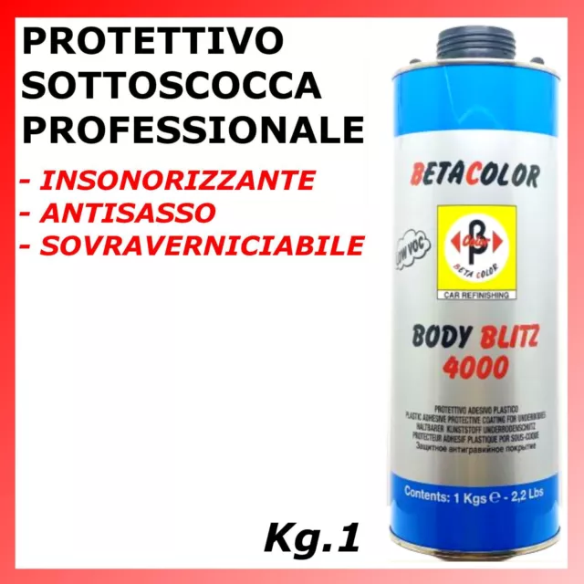 Antirombo Nero Vernice Sottoscocca Protezione per Auto Antiruggine Carrozzeria