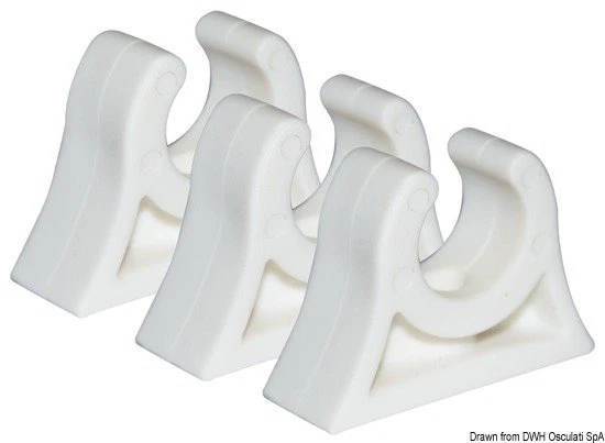 Clip Blanc Pour Tubes 22/24 MM Marque Osculati 34.358.23