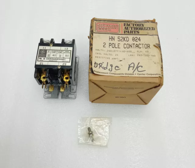 GENERAL ELECTRIC CR353AD2EH4AEC Kontaktblock 40A 1PH 2-Pole Oder 3PH 3-Pole