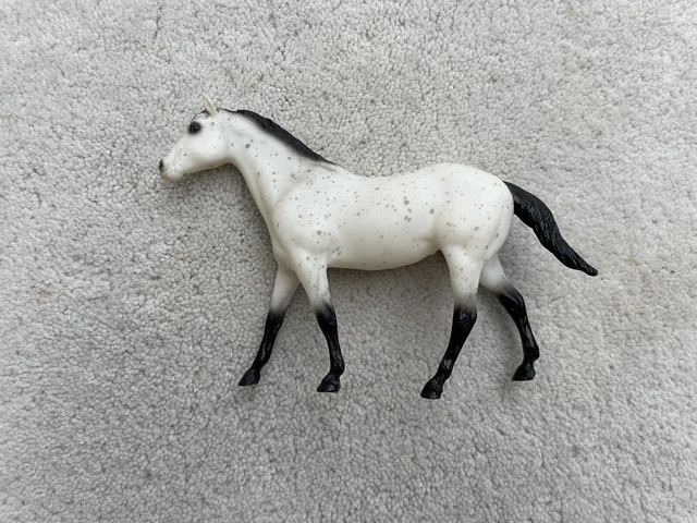Vintage Breyer Paddock Pal Little Bits #9060 Blue Roan Quarter Horse Stallion
