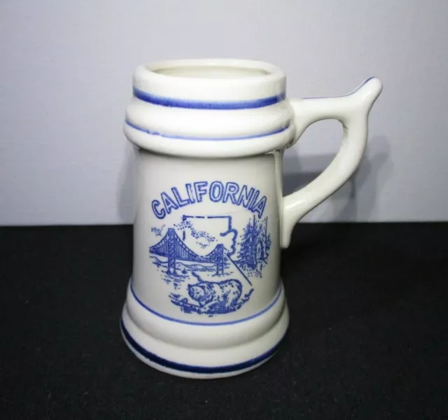 Vintage California, Mini Beer Sten Golden Gate Bridge, Made in Japan, Souvenir