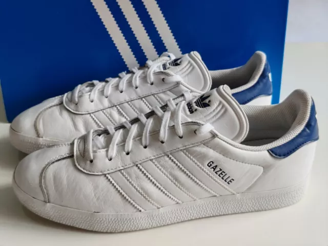 Adidas Gazelle White Leather 9 FOR SALE PicClick UK