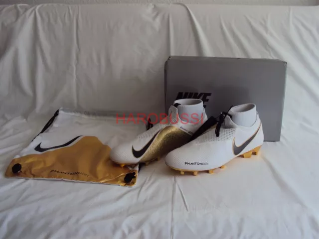 Original Nike Phantom VSN Elite DF FG Gold LTD 2018 CR7 Ronaldo Gr.: 10 / 44 NEW
