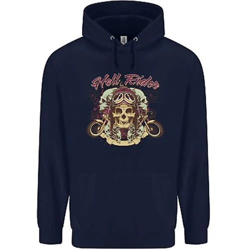 Felpa con cappuccio Hell Riders Moto Moto Biker Bambini Bambini 2