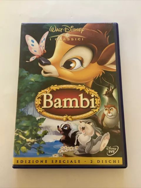 Dvd Disney I Classici-Bambi Edizione Speciale-2 Dischi