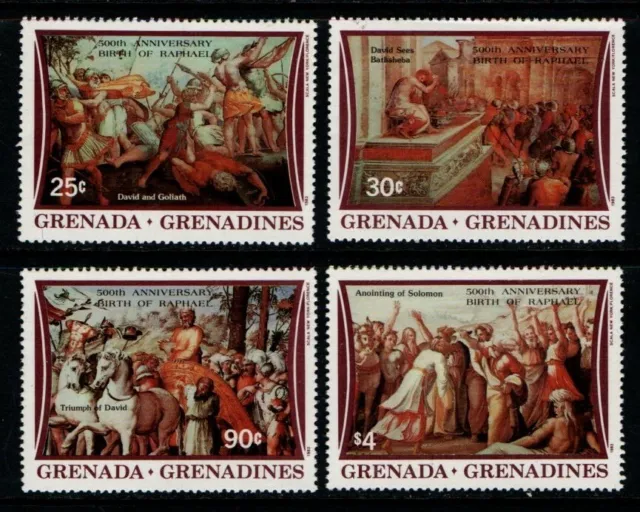 Grenada Grenadines 1983 Birth of Raphael MNH