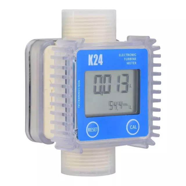 K24 Turbine Digital Diesel Oil Fuel Flow Meter-Tester for Chemicals Liquid Water