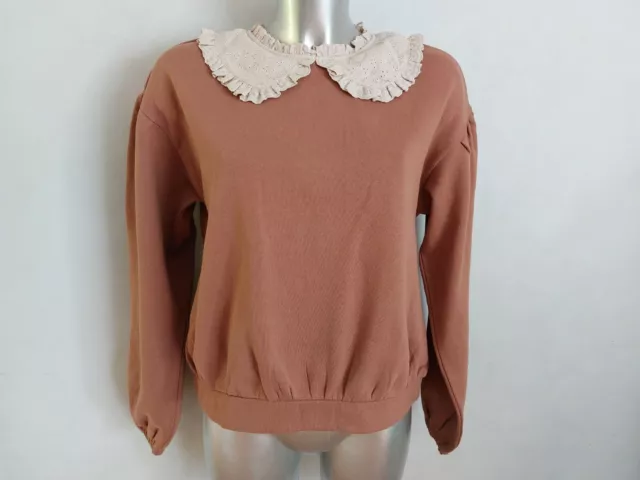 New NEXT girls Embroidered Collar Jumper/ Top Age 16 Yrs NEW