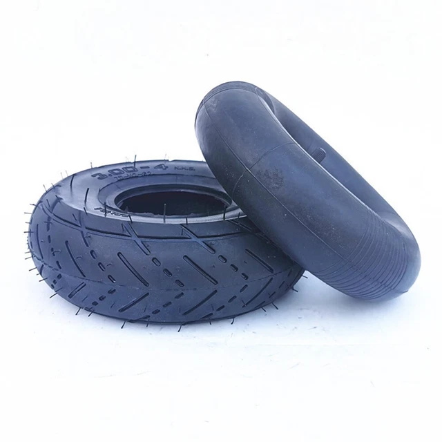 Pneumatico resistente 3 00 4 per carrelli piatti elettrici e veicoli di ingegner