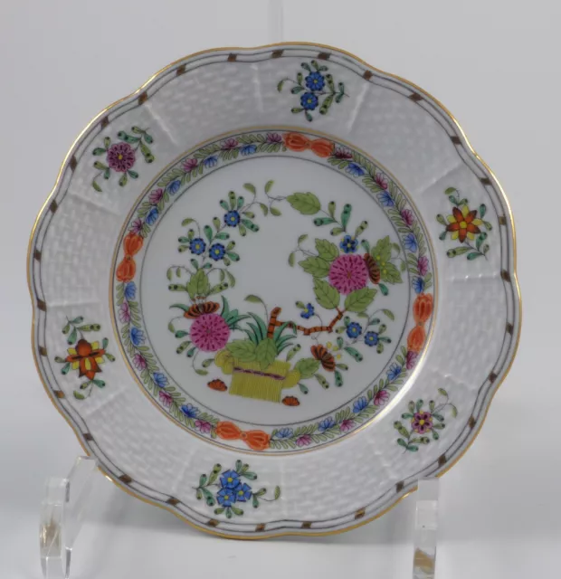 Herend Fleurs des Indes indian Basket FD 514 Dessertteller Teller Plate Ø15cm