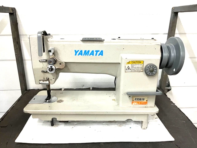 Yamata Fy5618 Walking Foot Broken  For Parts Head Only Industrial Sewing Machine