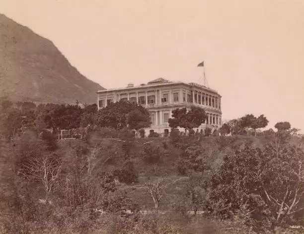 Government House Hong Kong 1900 OLD PHOTO