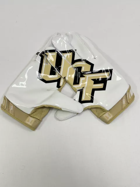 UCF Knights Game Issued / Worn Nike Vapor Jet Football Gloves - Size 3XL