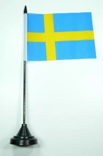 Tischfahne Schweden 10 x 15 cm Fahne Flagge