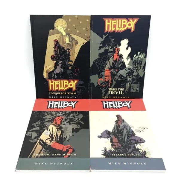 Dark Horse Hellboy Book Lot of 4