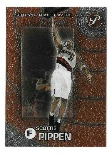 Scottie Pippen 2002-03 Topps Pristine #12 Blazers Bulls Sharp!