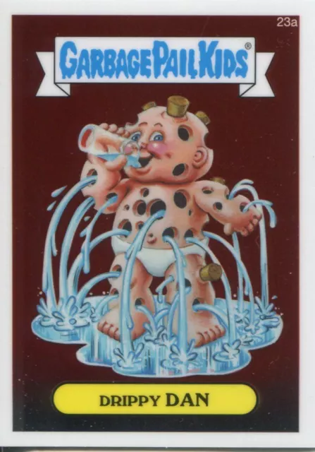 Garbage Pail Kids Chrome Series 1 Base Card 23a DRIPPY DAN