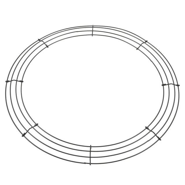 Cadre de couronne en fil d'étoile à faire soi-même