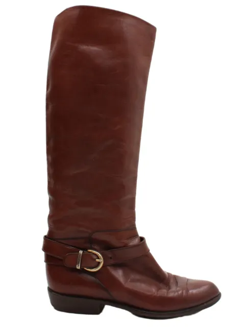 Russell & Bromley Women's Boots UK 4.5 Brown 100% Other Riding Boot