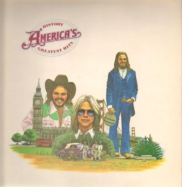 America History - Americas Greatest Hits Warner Bros. Records Vinyl LP