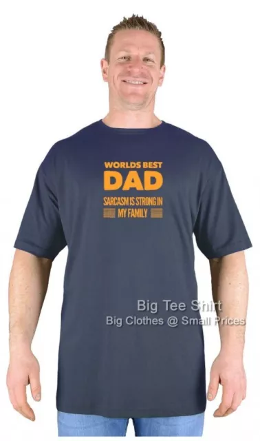 Big Mens BTS Best Dad Sarcasm T Shirt Sizes M L XL 2XL 3XL 4XL 5XL 6XL 7XL 8XL