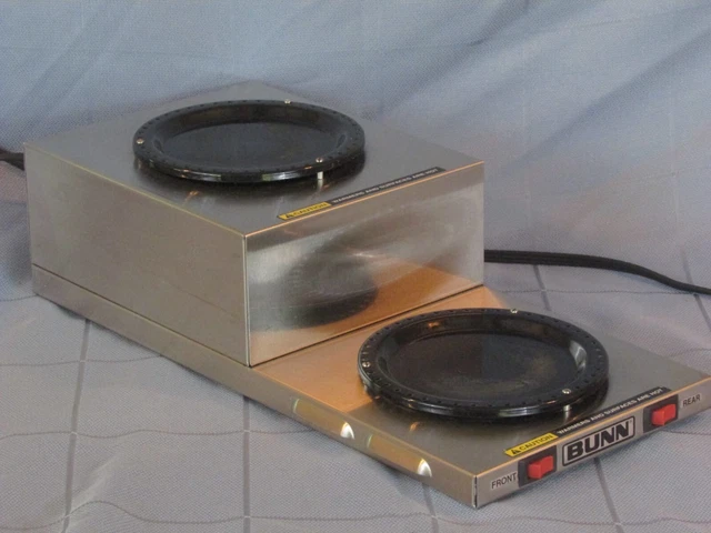 Bunn WL2 Double Coffee Warmer Stainless Steel Used Working #3