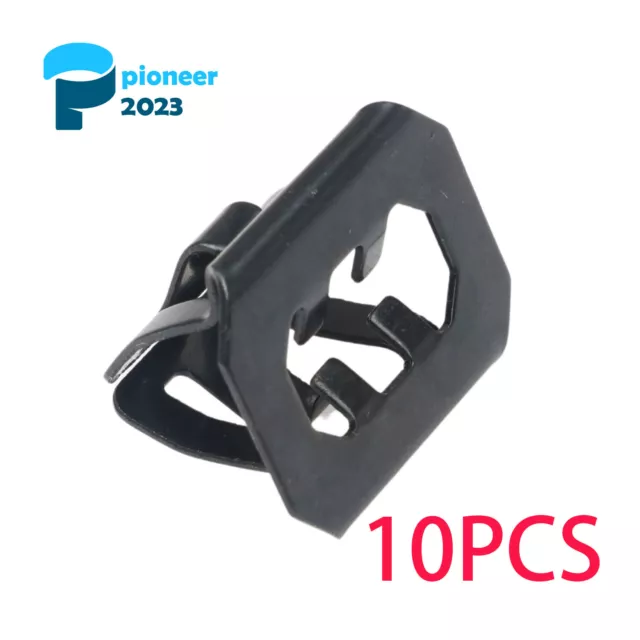 10 New Radiator Grille Bumper Cover Fastener Clips for 99-05 GMC Yukon 15162843
