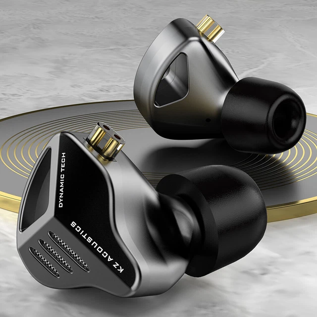 ZVX Wired Earphones IEM Earphones Sport Gaming Earbuds (Black with mic)