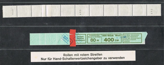 BuS NF, 1140AI R Flickstelle 11er Rollenanfang 080/500, ** m. Rotringbanderole