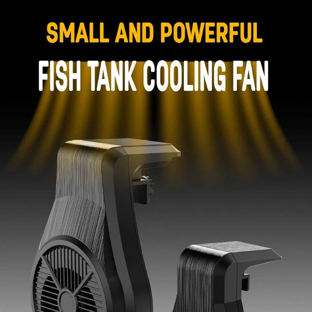 Fish Tank Chillers Fan Rapid Cooling Adjustable Wind Speed Aquarium Cooling Blw