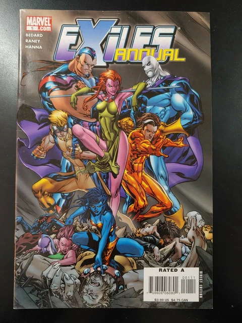 ❌ EXILES #1 Annual (2007 MARVEL Comics) FN Book
