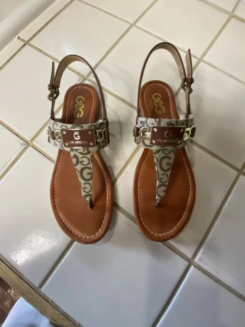womens guess sandals Size 7