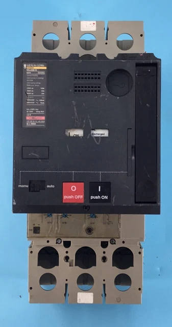 Merlin Gerin Compact NSJ400H 400A 3P 600V EO Circuit Breaker